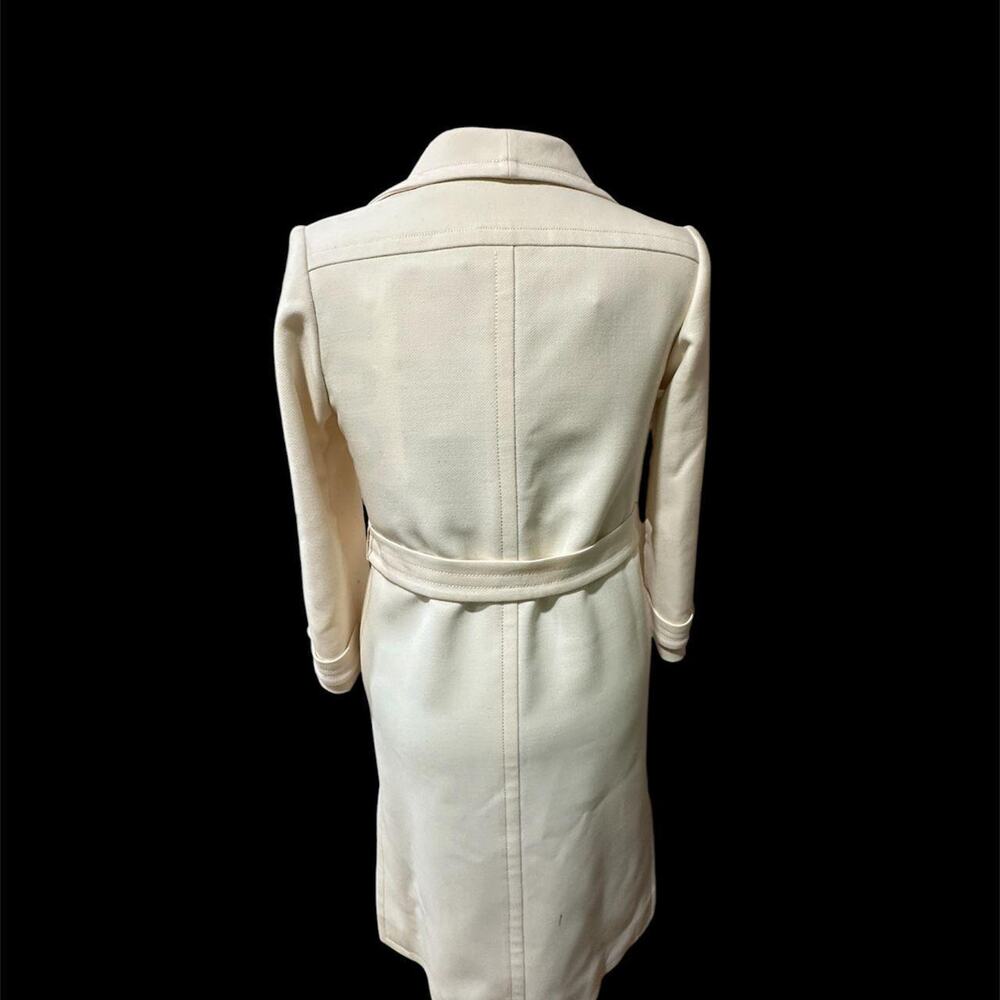 Vintage 60s mod trench coat - Picture 2 of 8